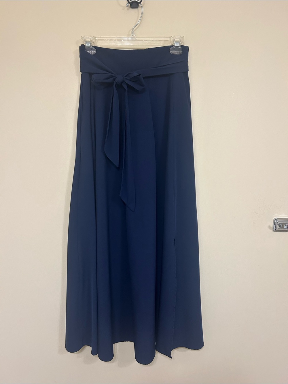 Navy blue maxi skirt